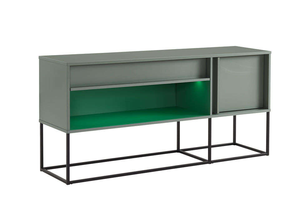 Yazda TV Stand with LED Lights