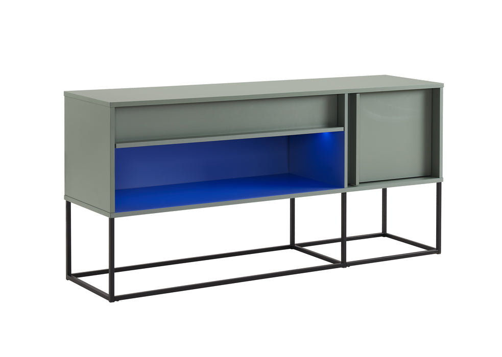 Yazda TV Stand with LED Lights