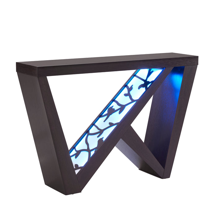 Console Table with Light Box