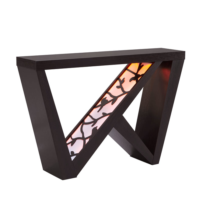 Console Table with Light Box