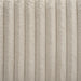 Close up fabric swatch of a modern wood frame light brown corduroy tufted headboard queen platform bed