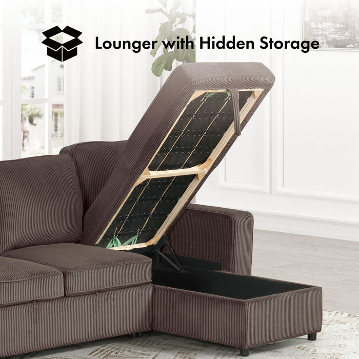 Lounger with Hidden Storage