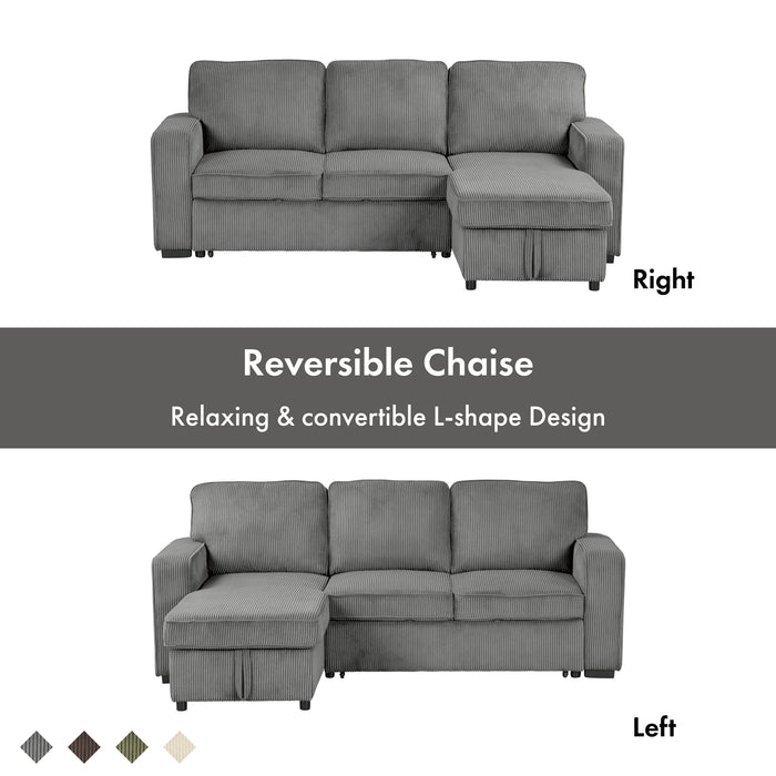 Reversible chaise - Relaxing & convertible L-shaped design