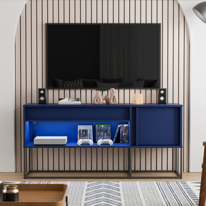 Yazda TV Stand with LED Lights