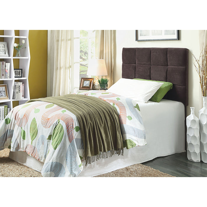 Sherolle Transitional Flannelette Upholstered Tufted Headboard